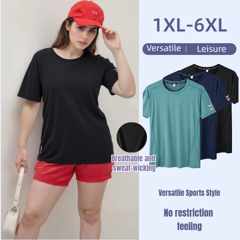 Yoga Fitness Plus - Plus Size 1XL-6XL Women's Breathable Sports