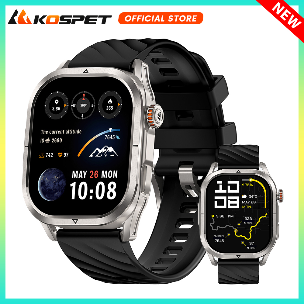 Fitness Tracker Band - 2025 KOSPET MAGIC P10 GPS Smartwatch