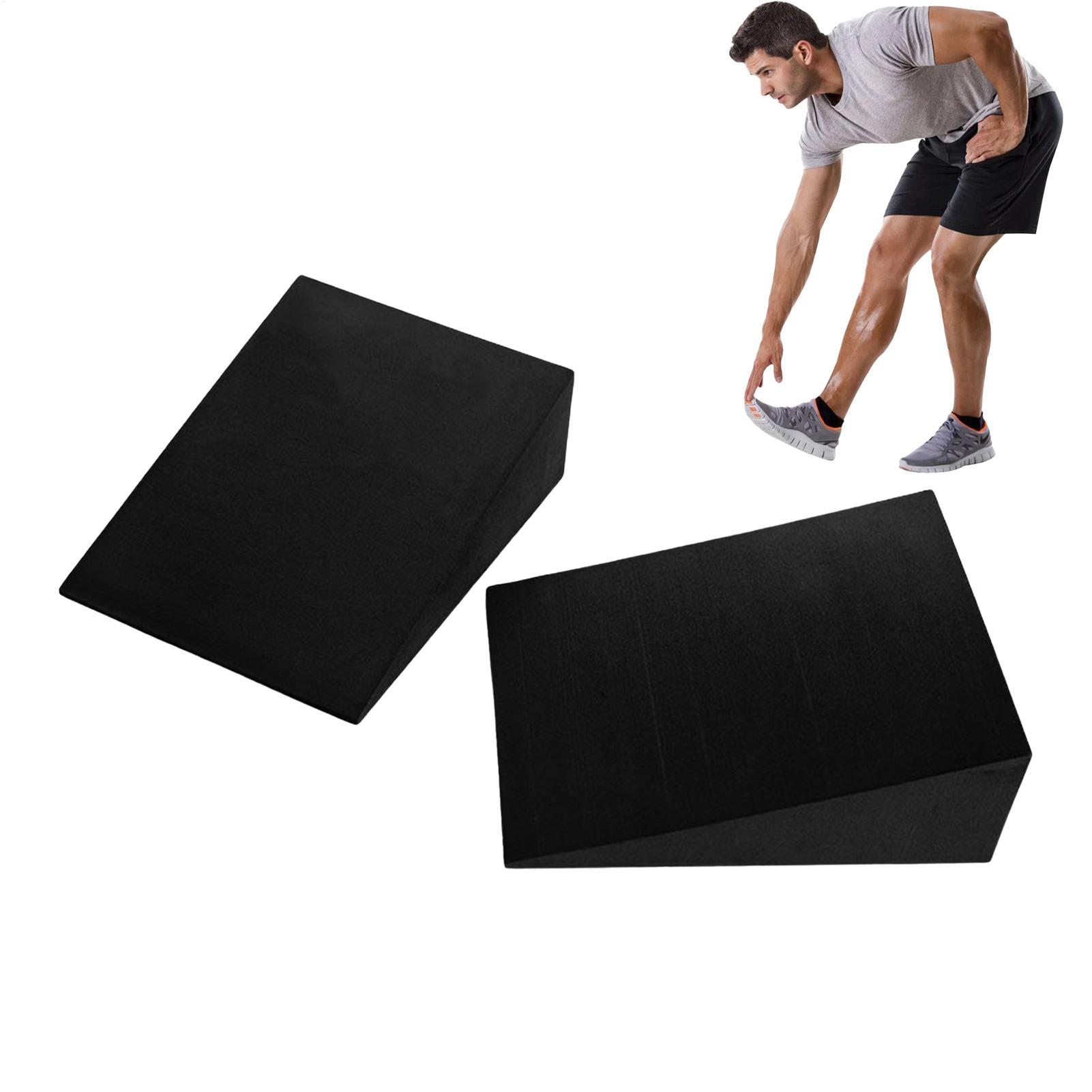 Yoga Blocks - 1Pairs Yoga Wedge Blocks EVA Foam