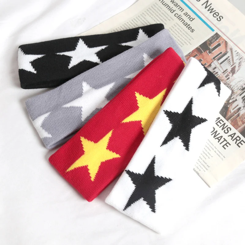 Yoga Fitness Band - Elastic Pentagram Hair Bands Women Men
