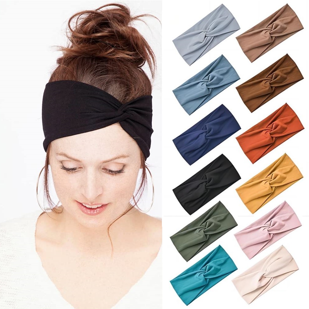 Yoga Fitness Band - Pilates Elastic Hair Bands Yoga Headband