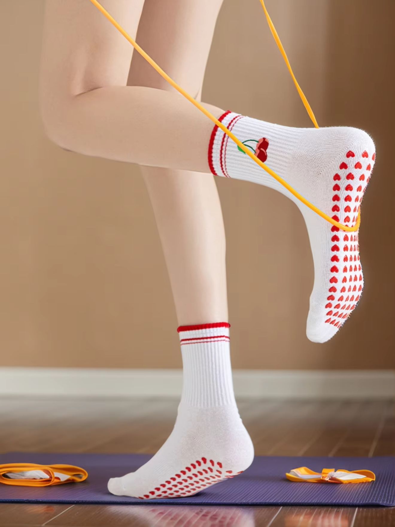 Yoga Fitness Yoga - 1 Pairs Cross-Border Professional Yoga Socks,