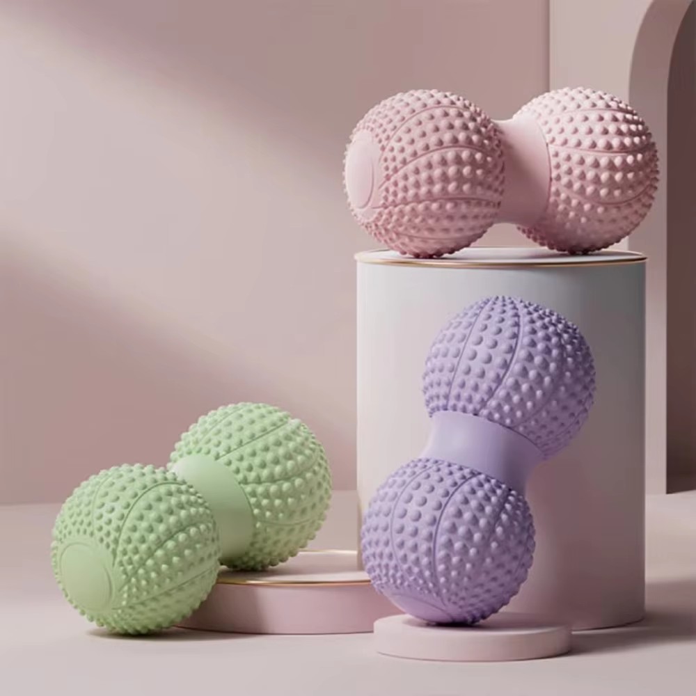 Shoulder Massage Ball - Yoga Fascia Ball Peanut Massage Ball