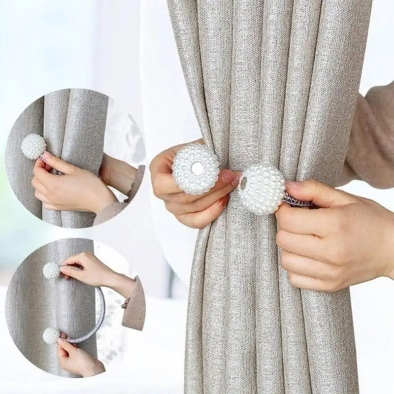 1/2PCS Pearl Magnetic Curtain  - đánh giá và giá Shoulder Massage Ball