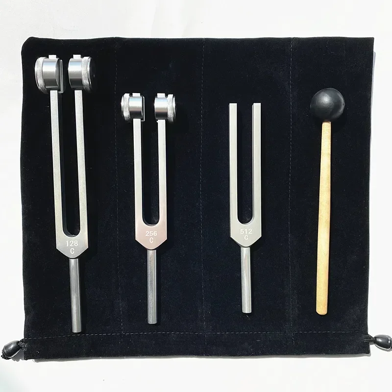 3PCS Tuning Fork Set 128 256 5 - đánh giá và giá Yoga Y Fitness