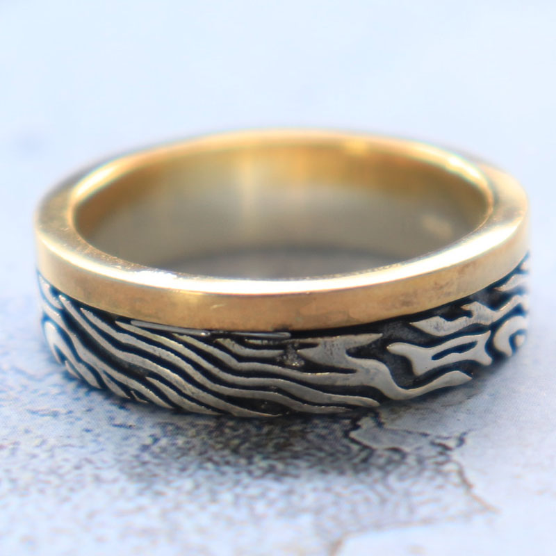 7-10g Mokume Gane Damask Patte - đánh giá và giá Fitness Tracker Band