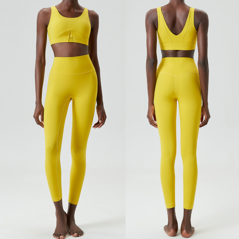 Two Pieces Set Zipper Yoga Spo - đánh giá và giá Yoga Fitness Plus