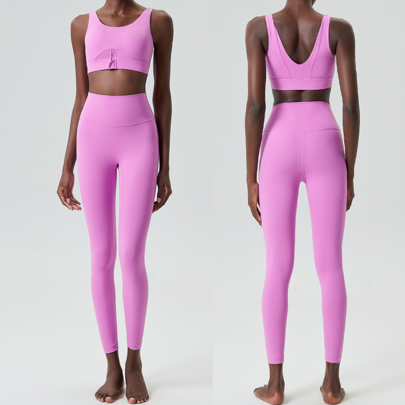 Two Pieces Set Zipper Yoga Spo - đánh giá và giá Yoga Fitness Plus
