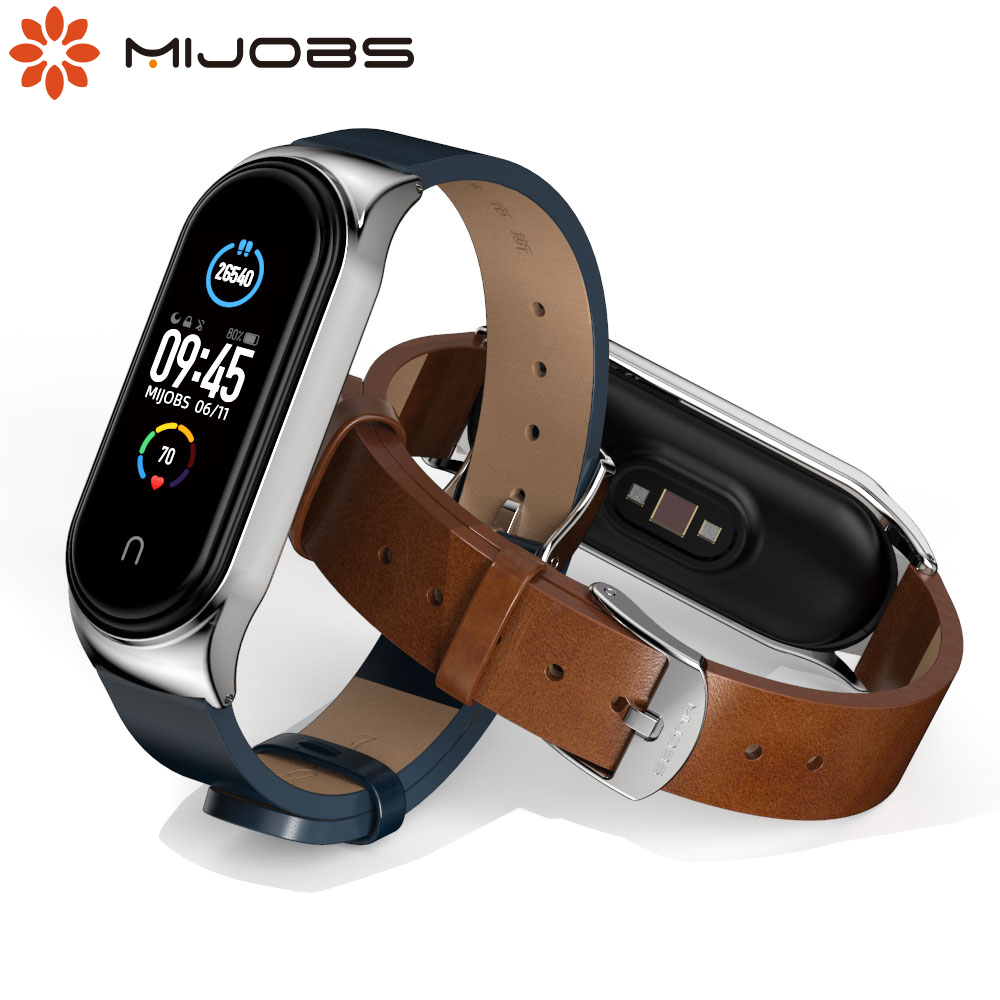 Mi Band 6 5 4 3 Dây Da PU Corr - đánh giá và giá Fitness Tracker Band