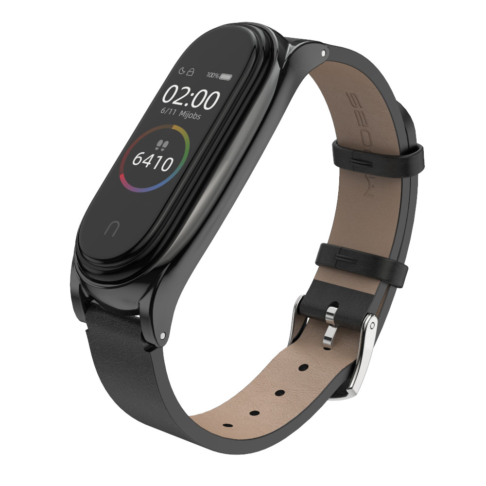 Mi Band 6 5 4 3 Dây Da PU Corr - đánh giá và giá Fitness Tracker Band