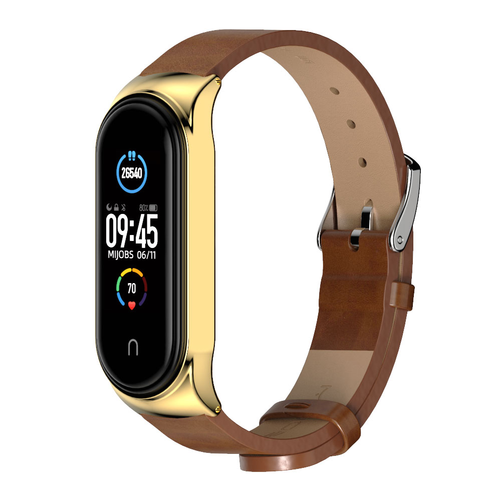 Mi Band 6 5 4 3 Dây Da PU Corr - đánh giá và giá Fitness Tracker Band