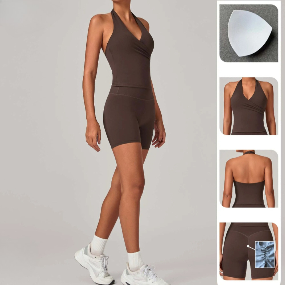 2-piece Women Gym Jogging Spor - đánh giá và giá Yoga Y Fitness