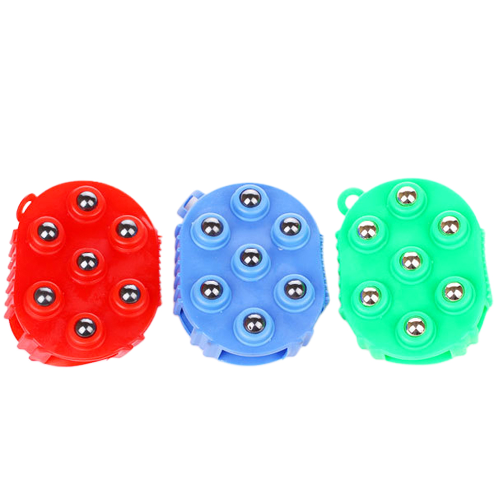 Silicone 7 Balls Body Massager - đánh giá và giá Shoulder Massage Ball