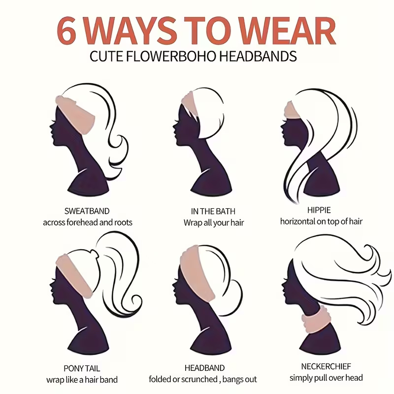 Polka Dot Knotted Headbands Bo - đánh giá và giá Yoga Fitness Band