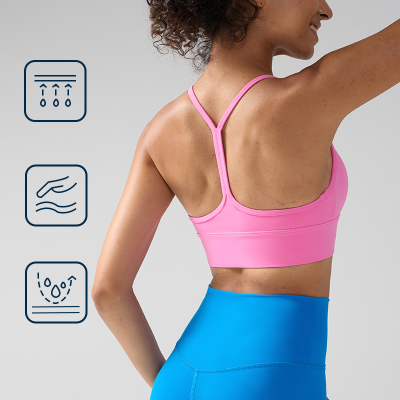 Women's Push-Up Sports Bra Y-B - đánh giá và giá Yoga Y Fitness