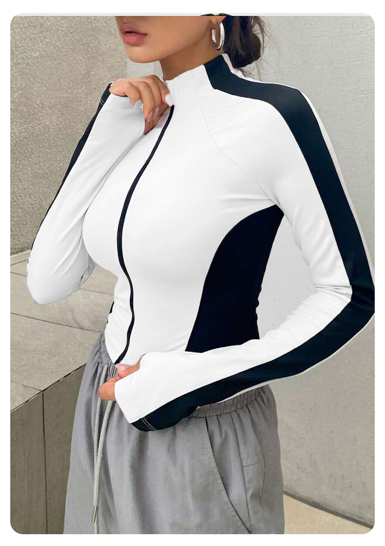 Yoga Clothes Stand Up Collar J - đánh giá và giá Yoga Fitness Yoga