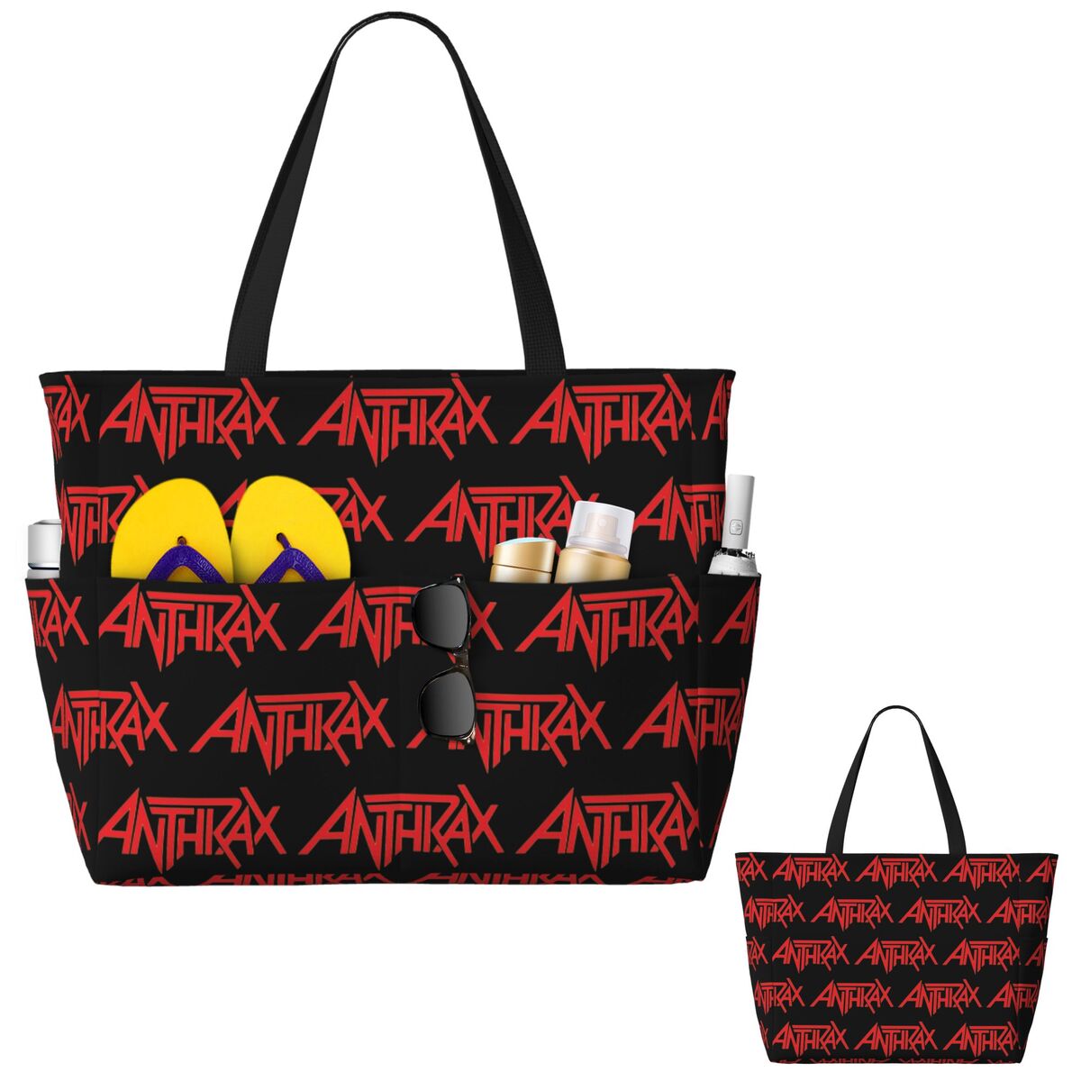 Anthrax Music Band Logo Beach  - đánh giá và giá Yoga Fitness Music