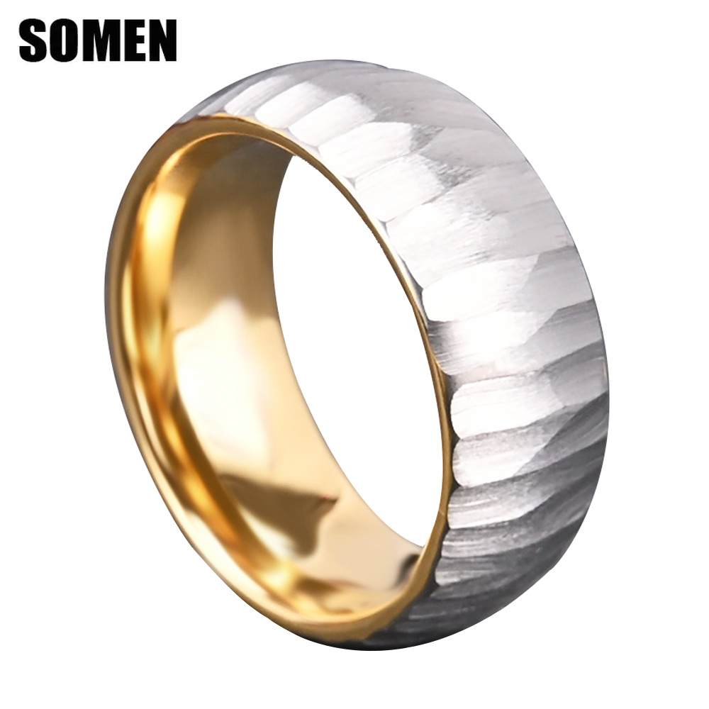 Somen 8mm Two Tone Hammered Tu - đánh giá và giá Fitness Tracker Band