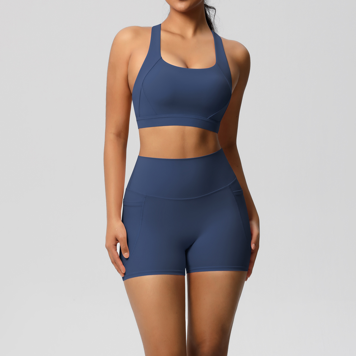 2PCS Sportswear With Pocketed  - đánh giá và giá Yoga Y Fitness