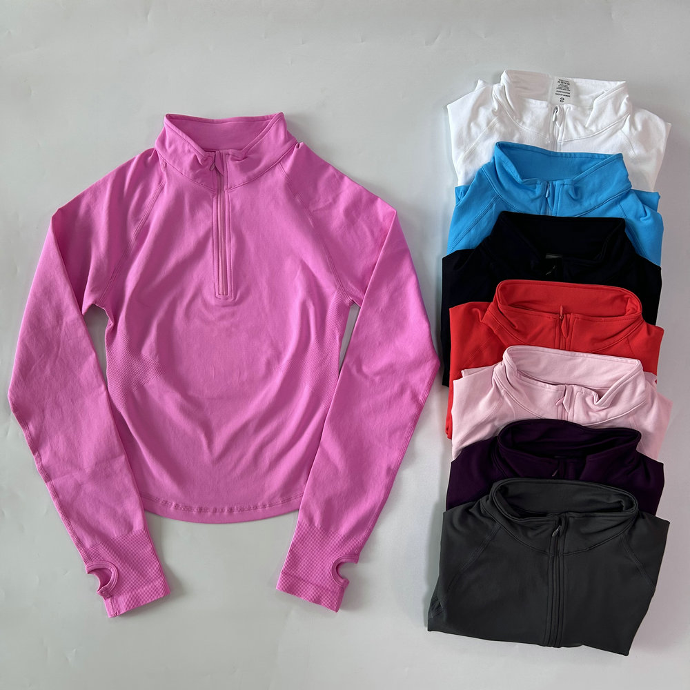 No Logo Yoga Jacket With Half  - đánh giá và giá Yoga Fitness Yoga