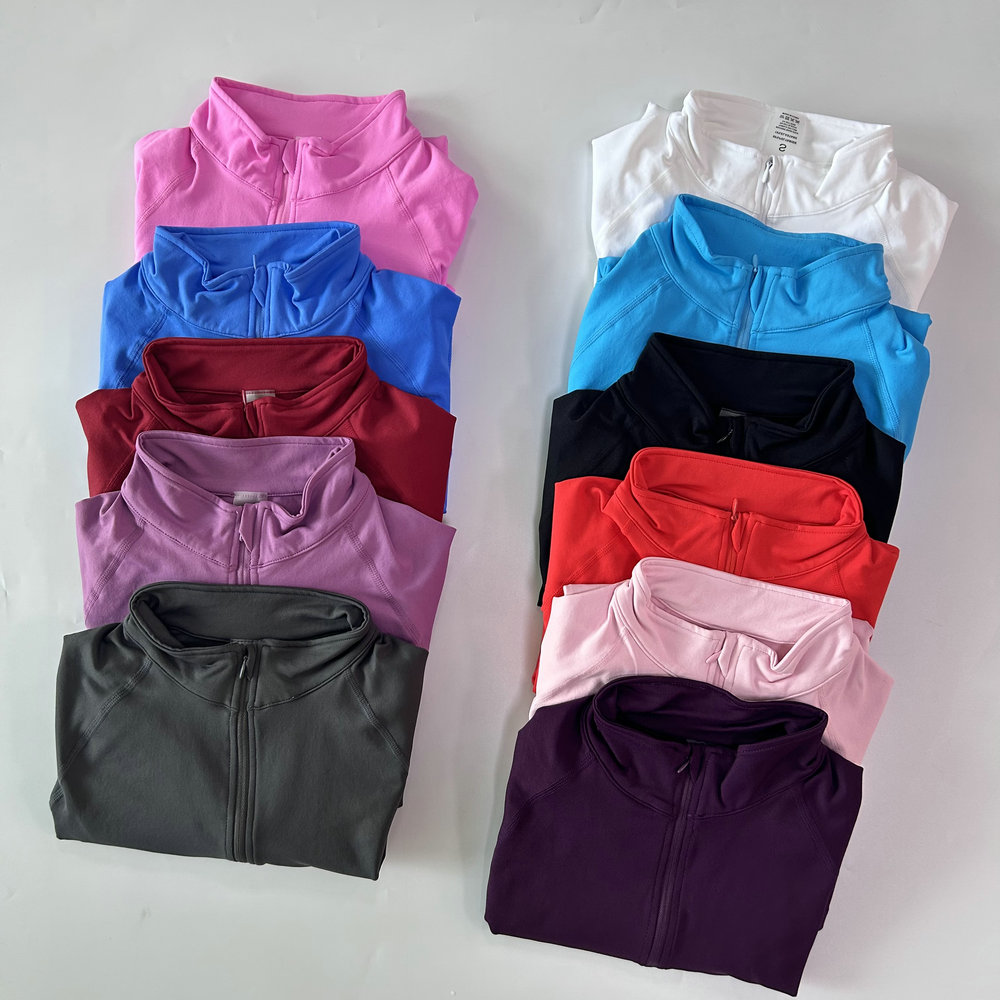 No Logo Yoga Jacket With Half  - đánh giá và giá Yoga Fitness Yoga