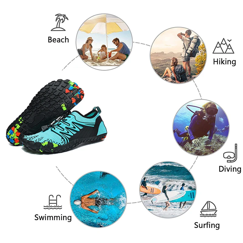 Unisex Water Shoes Quick-Dry A - đánh giá và giá Yoga Fitness Band
